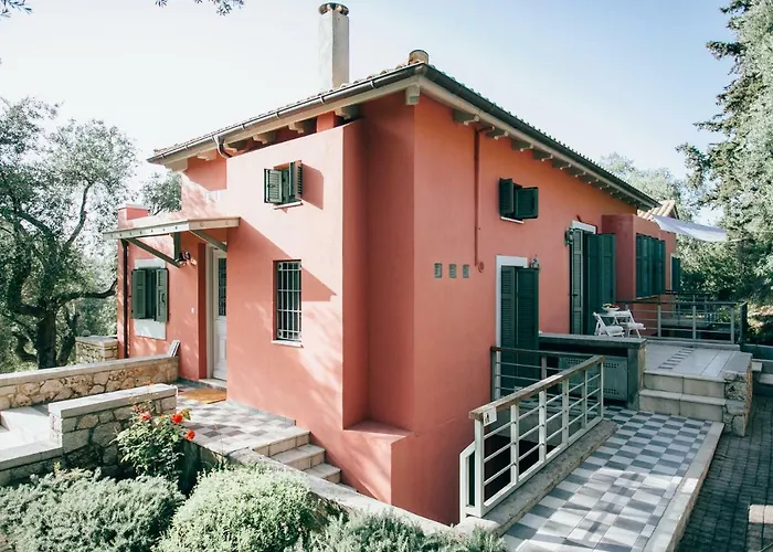 Villa La Casa Rossa Áyios Nikítas